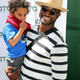Taye Diggs with his son, Walker Diggs
David Buchan/Getty Images